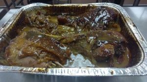 Smothered Turkey Leg