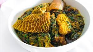 STEW w/ Swallow and No Protein-Afang