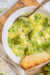 Potato Green Stew w/ 3pc Protein and One Side