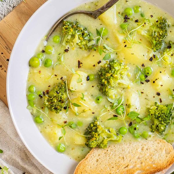 Potato Green Stew w/ 3pc Protein and One Side