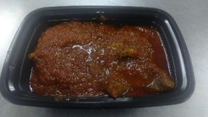 STEW w/ Swallow and No Protein-Tomato Stew