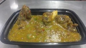 STEW w/ Swallow and No Protein-Okra