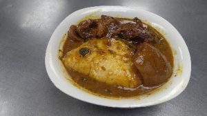 STEW w/ Swallow and No Protein-Ogbono (Mango Seed)