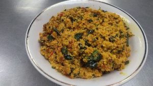 STEW w/ 3pc Protein and One Side-Egusi